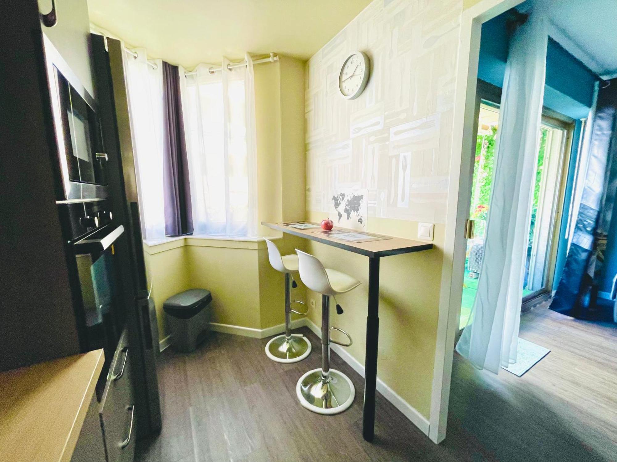Confortable Studio A Nice Centre Cote Plage Bel Terrasse Paddle ภายนอก รูปภาพ